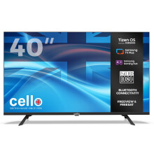 Cello C4025TZ Frameless 40 inch Full HD Large Smart TV Powered by Tizen Operating System Cloud Gaming without Console - Bluetooth, HDMI, USB & Wi-Fi