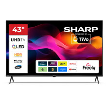SHARP 43-inch 4K Ultra HD QLED Smart TV Dolby Vision Dolby Atmos HDMI eARC Freely Included 43HM5345K (HM Series)