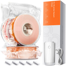 YOOPAI Filament Storage Bags with Auto Pump - Upgraded 30 Extra Large Filament Vacuum Bags Kit (38x33cm) Plus 30 Desiccants and 5 Clips - Extra Large