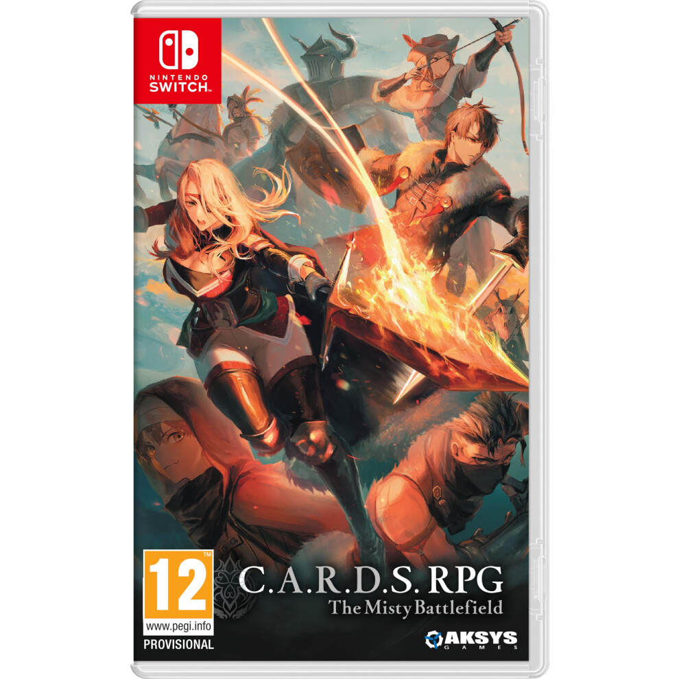 C.a.r.d.s. Rpg: The Misty Battlefield -Total Warfare Edition- (Nintendo Switch) 5061077021829