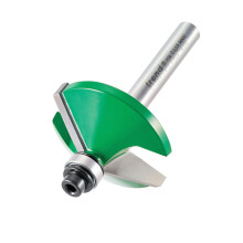 Trend CraftPro Chamfer Router Cutter Bit, 1/4 Inch Shank, 35.1mm Cut Diameter & 30 Degree V Groove, Tungsten Carbide Tipped, C139X1/4TC