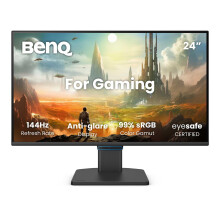 BenQ GW2490CE 23.8" 1080p FHD 144Hz IPS Eye-Care Home Office Monitor, USB-C, 1080x1920, Visual Optimiser, Flicker-free, Low Blue Light, Ultra Slim Bez