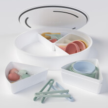 Inspire My Play Sensory Play Tray with Lid Explorer Bundle - Toddler Sensory Tray and Tuff Tray Accessories - Toddler Sensory Tools and Fine Motor Acc