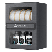 Creality Filament Storge Box for 3D Fialment, 10kg Large Storage Capacity with Magnetic Closure, Moisture-Proof & Dust Prevention Design Filament Drye