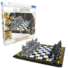 Lexibook, Harry Potter, Electronic Chess Tactile Keyboard and Light and Sound Effects, 32 Pieces, 64 Levels of Difficulty, Family Board Game, CG3000HP