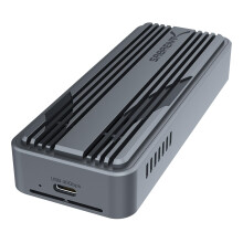 SABRENT USB4 M.2 NVMe Enclosure 40Gbps SSD Enclosure with Active Cooling Optimised for Large File Transfers Compatible with Thunderbolt (EC-U4TN)