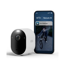 Arlo Pro 6 Security Camera Outdoor Wireless, 2K+ HDR, Battery Operated Outdoor/Indoor Camera, Advanced Colour Night Vision, Dual-Band WiFi, Auto track