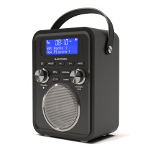 DAB/DAB+ & FM Portable Digital Radio | Bluetooth | Remote Control | Rechargeable Battery | Dual Alarms & Sleep Timer | Perfect for Home, Office or Out