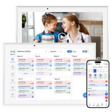 Hesmor Digital Calendar 10.1" & Chore Chart Smart Touchscreen Interactive Display for Family Schedules, Great for Organizing 2026 Wall Planner & Cloud