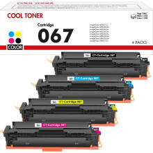 067 067H Toner Cartridge Set: Compatible for Canon 067 067H i-SENSYS MF655Cdw MF657Cdw MF651Cw LBP631Cw LBP632Cdw LBP633Cdw MF656Cdw MF653Cdw MF654Cdw