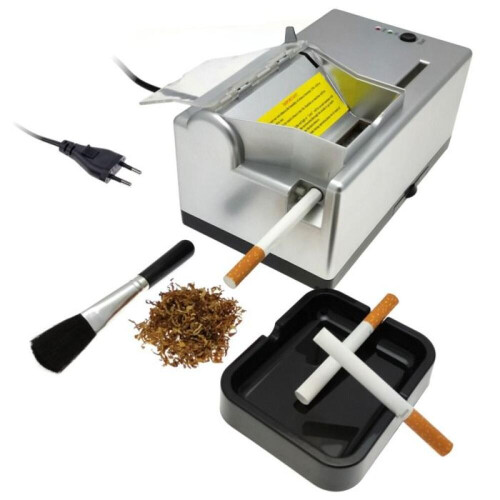 Máquina automática multifuncional para enrolar cigarros, bitolas de 5,5 mm, 6,5 mm e 8 mm, com injetor. 1
