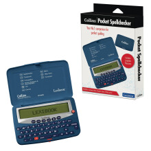 LEXIBOOK, The Collins English Dictionary, 13th Edition-Electronic Pocket Spellchecker, Thesaurus, Crossword, Conjugation, Anagram Solver, Words Games,