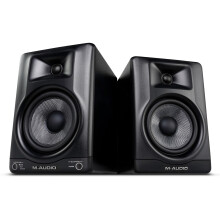 M-AUDIO BX5BT Pair 5-inch Desktop Studio Monitor Speakers with DSP and Bluetooth with App Control, for Music Production, Video Edits, Content Creation
