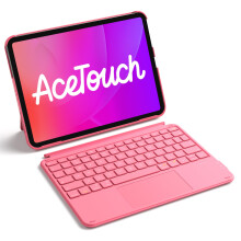Inateck Ultralight Keyboard Case with Touchpad for iPad A16 11th Gen 2025/10th Gen 2022 (11/10.9 inch), Detachable Keyboard for iPad Air 11" M4 2026/M