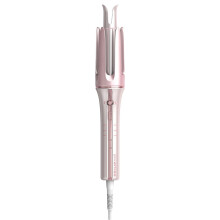 SHEGLAM Automatic Curling Iron with Ceramic Coating, 3 Temperature Levels (170-210C), Quick Heating Self Rotating Curler for Hair Styling (Pink, 32mm