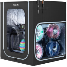 YOOPAI 3D Printer Enclosure with LED Light for FLASHFORGE AD5X/AD5M, Dust-Resistant Enclosure Tent Cover, Helps Reduce Drafts for More Stable Printing