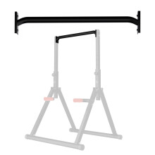 WATBKHE Power Tower Pull Up Dip Station Foldable, Pull Up Bar Station Adjustable, Multi-Function Home Gym, Strength Training Fitness Equipment (Black-