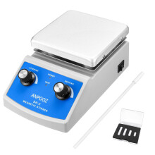 Magnetic Stirrer Hotplate with Stir Bar Retriever, 100-2000rpm Hot Plate Stirrer with Stir Bar Set, Max. 271, UK Plug