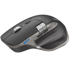 TECKNET Bluetooth Mouse, Wireless Mouse with Thumb Scroll, Grey