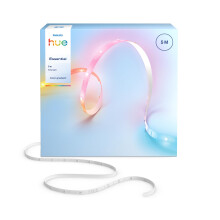 Hue Essential 5-Meter LED Strip Light, RGBIC, Vibrant Color and Ambiance, Flexible Indoor Lighting, Easy Installation, App and Voice Control, Works w