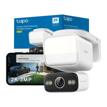 NEW Tapo C710 2K 3MP Pan/Tilt Outdoor 1500 Lumen Footlight Security Camera, CCTV Camera,Outdoor Camera, No Monthly Fee, Night Colour, AI Detection,Har