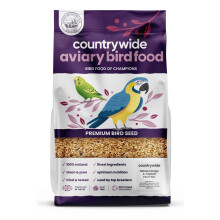 Countrywide Deluxe Foreign Finch Seed 20kg Mix For Tropical Finches - Premium Six-Seed Finch Food Blend - All Natural Bird Food - Dust Free - High Gra