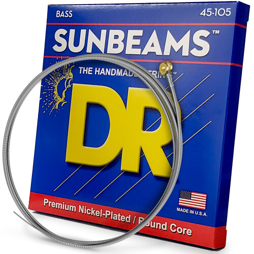 DR NMR-45 Strings SUNBEAM - Nickel Plated Bass Strings: Medium 45-105