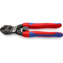 KNIPEX Cobolt Compact Bolt Cutter with Slim Multi-Component Grips 200 mm, 71 32 200