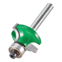 Trend CraftPro Bearing Guided Round Over Router Cutter, 1/4 Inch Shank, 7.9mm Radius, 12.7mm Cut Length, Includes Multiple Bearings