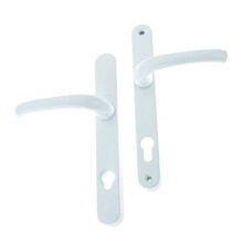 Yale P-YSHMK3LL-WH MK3 Security Door Handle, White Finish, High Security, 92mm Centre, 215mm Fixing Holes Distance, Built in Cylinder Guard