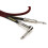Ernie Ball 25 ft Braided Straight / Angle Instrument Cable - Black / Red 1