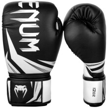 Venum, Challenger 3.0 Boxing Gloves, Unisex Adult, 10 Oz, Black/White