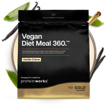 Protein Works | Vegan Diet Meal 360 - GOLD Innovation, Vegan Protein, Diet Meal Replacement Shake, Supports Healthy Weight Loss, Low Sugar, High Fibre