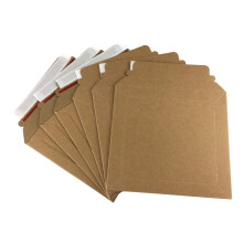 Crimson Starfish Cardboard Envelopes | 100 A6/C6 Peel & Seal Letter Envelopes | 164mm x 180mm Envelopes for Postals, CD Size | Rip & Strip Open | Card