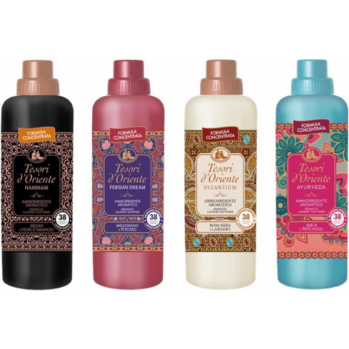 Tesori doriente Fabric Softener Test Pack 4 x 750 ml