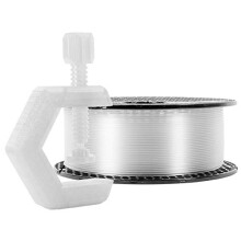 Prusament 3D Printer Premium Filament PETG Clear 1.75mm - 1kg Spool - High Precision 0.02 mm - Low Stringing - Strong Layer Bond - No Tangling - Idea