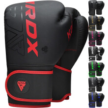 RDX Kids Boxing Gloves Sparring and Muay Thai Maya Hide Leather, KARA Patent Pending Junior Training Mitt for Kickboxing, Punch Bag, Focus Pads, MMA,