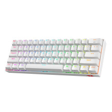 Redragon K530 Pro Draconic 60% Wireless RGB Mechanical Keyboard, Bluetooth/2.4Ghz/Wired 3-Mode 61 Keys Compact Gaming Keyboard w/100% Hot-Swap Socket,