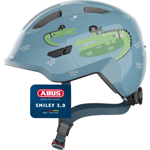 Abus Casco da bicicletta - ABUS - 67264 - Blu chiaro - Bambino - Taglia M