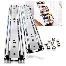 Heavy Duty Drawer Runners Slides Full Extension 300 350 400 450 500 550 650 700 800 850 900 950 400mm Ball Bearing Rails Track Guide Glides 68kg 1pair