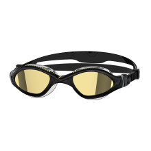 Zoggs Tiger Adult Swimming Goggles, UV protection swim goggles, Quick Adjust Comfort Goggle Straps, Fog Free Swim Goggle Lenses, Liquid Skin Flexibili