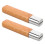 8Pcs Kitchen Cutter Replacement Handles Wood Grip Ergonomic DIY Tool 10