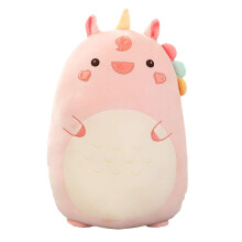 Kekeso Dinosaur Plush Hugging Pillow Cute Stuffed Animal Plush Toy Throw Pillow (Unicorn, 45cm/17.71in)