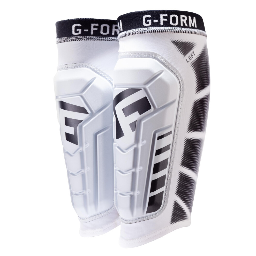 Photos - Shin Guards G-Form Pro-S Vento Football Shin Guard - Football Shin Guard Sleeves - White, Adult X-Large 