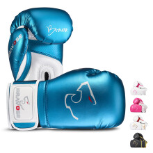 BRAVOSE Alpha Strap Boxing Gloves Mens, Women for Entry Level Boxers for Punching Bag Training & Sparring MMA Kick Boxing Muay Thai Made By Premium PU