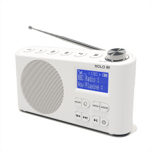DAB/DAB+ & FM Portable Digital Radio | Bluetooth | Rechargeable Battery | Dual Alarms & Sleep Timer | Perfect for Home, Office or Outdoors | AZATOM So