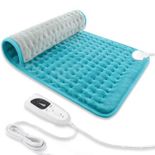 Heating pad, Electric Heat Pad with Automatic Switch-Off and 6 Temperature Levels Heating pad for Back Neck Shoulder Belly Heating Technology - Machin