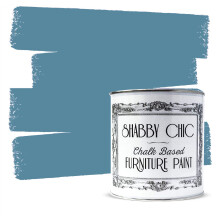 Shabby Chic Chalk Based Furniture Paint, Cottage Blue - 2.5 L | Distressed Matt Finish for Furniture, Home Decor or DIY Projects | Interior & Exterior