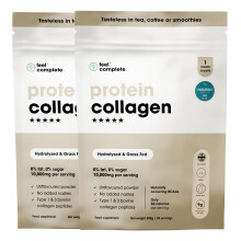 Feel Complete | High Protein Collagen | No Sugar, No Sweeteners | Unflavoured | Grass Fed & Hydrolysed | Premium Type 1 & 3 Bovine Peptides | Halal |