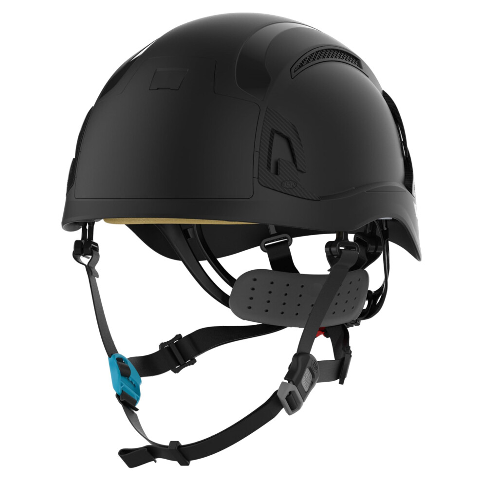 Jsp Evo Alta Skyworker Mountaineering-Style Safety Helmet Hard Hat - Black - Vented - Wheel Ratchet - All-Round High Impact Head Protection - Adjustab 5038428779593
